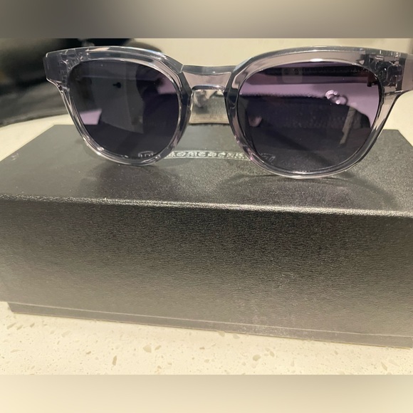 CHROME HEARTS SMOKE SHOW SUNGLASSES / NEVER WORN / COMES WITH LEATHER CASE